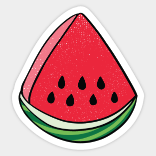 Cute Watermelon Slice Sticker